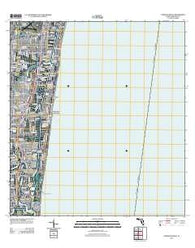 Pompano Beach Florida Historical topographic map, 1:24000 scale, 7.5 X 7.5 Minute, Year 2012