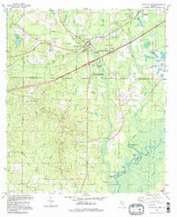 Ponce De Leon Florida Historical topographic map, 1:24000 scale, 7.5 X 7.5 Minute, Year 1994