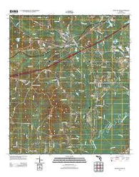 Ponce de Leon Florida Historical topographic map, 1:24000 scale, 7.5 X 7.5 Minute, Year 2012