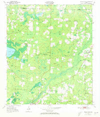 Poplar Head Florida Historical topographic map, 1:24000 scale, 7.5 X 7.5 Minute, Year 1950