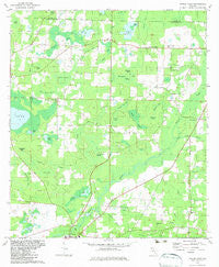 Poplar Head Florida Historical topographic map, 1:24000 scale, 7.5 X 7.5 Minute, Year 1982