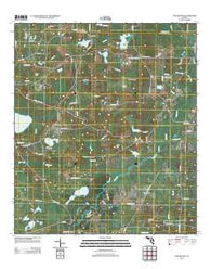 Poplar Head Florida Historical topographic map, 1:24000 scale, 7.5 X 7.5 Minute, Year 2012