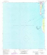 Port Boca Grande Florida Historical topographic map, 1:24000 scale, 7.5 X 7.5 Minute, Year 1958