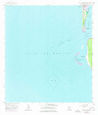 Port Boca Grande Florida Historical topographic map, 1:24000 scale, 7.5 X 7.5 Minute, Year 1958