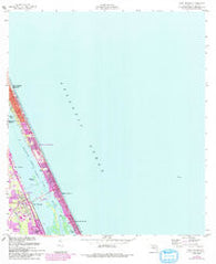 Port Orange Florida Historical topographic map, 1:24000 scale, 7.5 X 7.5 Minute, Year 1956