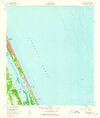 Port Orange Florida Historical topographic map, 1:24000 scale, 7.5 X 7.5 Minute, Year 1956