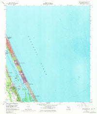 Port Orange Florida Historical topographic map, 1:24000 scale, 7.5 X 7.5 Minute, Year 1956