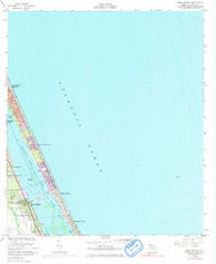 Port Orange Florida Historical topographic map, 1:24000 scale, 7.5 X 7.5 Minute, Year 1956