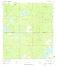 Port Richey NE Florida Historical topographic map, 1:24000 scale, 7.5 X 7.5 Minute, Year 1954