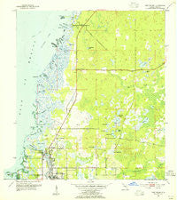 Port Richey Florida Historical topographic map, 1:24000 scale, 7.5 X 7.5 Minute, Year 1954