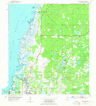 Port Richey Florida Historical topographic map, 1:24000 scale, 7.5 X 7.5 Minute, Year 1954