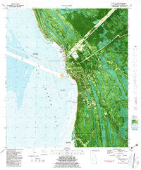 Port St. Joe Florida Historical topographic map, 1:24000 scale, 7.5 X 7.5 Minute, Year 1982