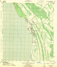 Port St. Joe Florida Historical topographic map, 1:31680 scale, 7.5 X 7.5 Minute, Year 1943