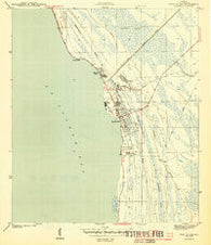 Port St. Joe Florida Historical topographic map, 1:31680 scale, 7.5 X 7.5 Minute, Year 1943