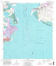 Port Tampa Florida Historical topographic map, 1:24000 scale, 7.5 X 7.5 Minute, Year 1956