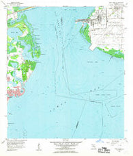 Port Tampa Florida Historical topographic map, 1:24000 scale, 7.5 X 7.5 Minute, Year 1956