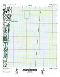 Port Everglades Florida Historical topographic map, 1:24000 scale, 7.5 X 7.5 Minute, Year 2012
