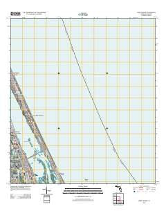 Port Orange Florida Historical topographic map, 1:24000 scale, 7.5 X 7.5 Minute, Year 2012