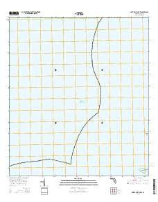 Port Richey OE W Florida Current topographic map, 1:24000 scale, 7.5 X 7.5 Minute, Year 2015