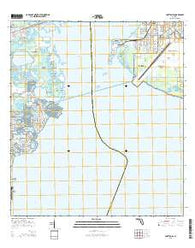 Port Tampa Florida Current topographic map, 1:24000 scale, 7.5 X 7.5 Minute, Year 2015