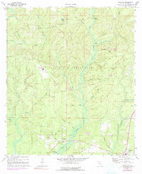 Portland Florida Historical topographic map, 1:24000 scale, 7.5 X 7.5 Minute, Year 1970
