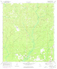 Portland Florida Historical topographic map, 1:24000 scale, 7.5 X 7.5 Minute, Year 1970