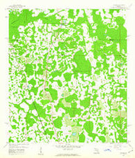 Poyner Florida Historical topographic map, 1:24000 scale, 7.5 X 7.5 Minute, Year 1959