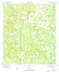 Prosperity Florida Historical topographic map, 1:24000 scale, 7.5 X 7.5 Minute, Year 1950