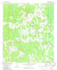 Prosperity Florida Historical topographic map, 1:24000 scale, 7.5 X 7.5 Minute, Year 1982