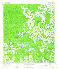 Providence Florida Historical topographic map, 1:24000 scale, 7.5 X 7.5 Minute, Year 1944