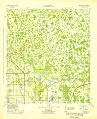 Providence Florida Historical topographic map, 1:31680 scale, 7.5 X 7.5 Minute, Year 1944