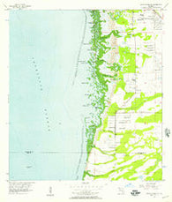 Punta Gorda SE Florida Historical topographic map, 1:24000 scale, 7.5 X 7.5 Minute, Year 1956