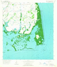Punta Gorda SW Florida Historical topographic map, 1:24000 scale, 7.5 X 7.5 Minute, Year 1957