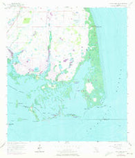 Punta Gorda SW Florida Historical topographic map, 1:24000 scale, 7.5 X 7.5 Minute, Year 1957