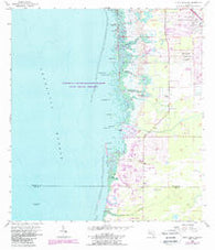 Punta Gorda Se Florida Historical topographic map, 1:24000 scale, 7.5 X 7.5 Minute, Year 1956