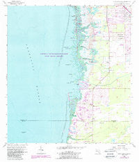 Punta Gorda Se Florida Historical topographic map, 1:24000 scale, 7.5 X 7.5 Minute, Year 1956