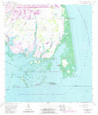 Punta Gorda Sw Florida Historical topographic map, 1:24000 scale, 7.5 X 7.5 Minute, Year 1957