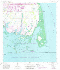 Punta Gorda Sw Florida Historical topographic map, 1:24000 scale, 7.5 X 7.5 Minute, Year 1957