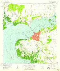Punta Gorda Florida Historical topographic map, 1:24000 scale, 7.5 X 7.5 Minute, Year 1957