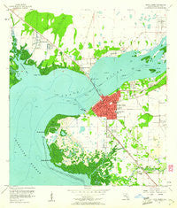 Punta Gorda Florida Historical topographic map, 1:24000 scale, 7.5 X 7.5 Minute, Year 1957