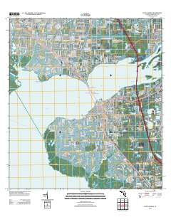 Punta Gorda Florida Historical topographic map, 1:24000 scale, 7.5 X 7.5 Minute, Year 2012