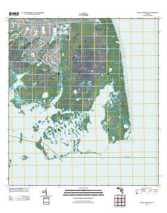 Punta Gorda SW Florida Historical topographic map, 1:24000 scale, 7.5 X 7.5 Minute, Year 2012