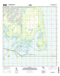 Punta Gorda SW Florida Current topographic map, 1:24000 scale, 7.5 X 7.5 Minute, Year 2015