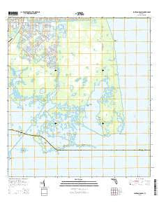 Punta Gorda SW Florida Current topographic map, 1:24000 scale, 7.5 X 7.5 Minute, Year 2015