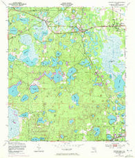 Putnam Hall Florida Historical topographic map, 1:24000 scale, 7.5 X 7.5 Minute, Year 1949