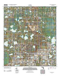 Putnam Hall Florida Historical topographic map, 1:24000 scale, 7.5 X 7.5 Minute, Year 2012