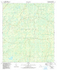 Queens Bay Florida Historical topographic map, 1:24000 scale, 7.5 X 7.5 Minute, Year 1990