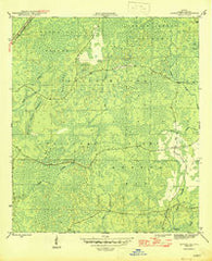 Queens Bay Florida Historical topographic map, 1:31680 scale, 7.5 X 7.5 Minute, Year 1946