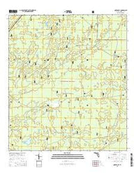 Queens Bay Florida Current topographic map, 1:24000 scale, 7.5 X 7.5 Minute, Year 2015