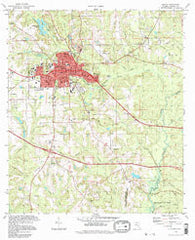 Quincy Florida Historical topographic map, 1:24000 scale, 7.5 X 7.5 Minute, Year 1994